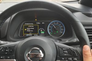 Low Battery Warning on the 40 kWh Nissan Leaf